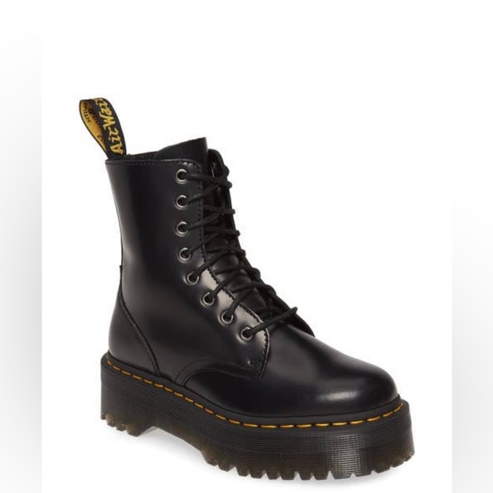 Doc Martens Jadon Platform Boots- Size 9, Color: Black